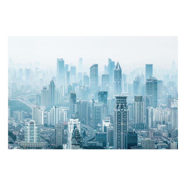Bilder auf Hartschaumplatte Kühles Shanghai
