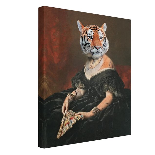 Wandbilder Lady Tiger