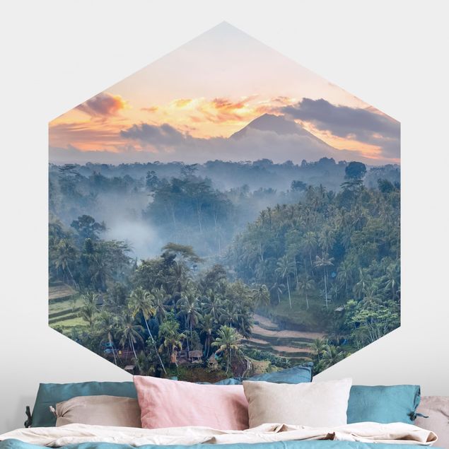 Dschungel Tapete Landschaft in Bali