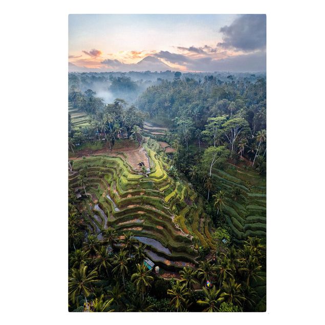 Leinwandbild - Landschaft in Bali - Hochformat 2:3