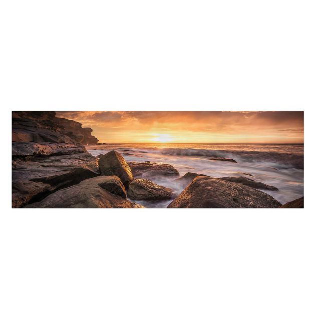 Leinwandbild - Cape Solander - Panorama Quer
