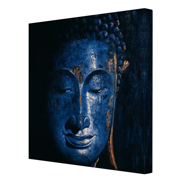 Leinwandbild - Delhi Buddha - Quadrat 1:1