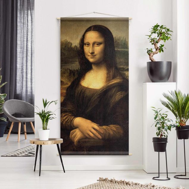 Wandtücher Leonardo da Vinci - Mona Lisa