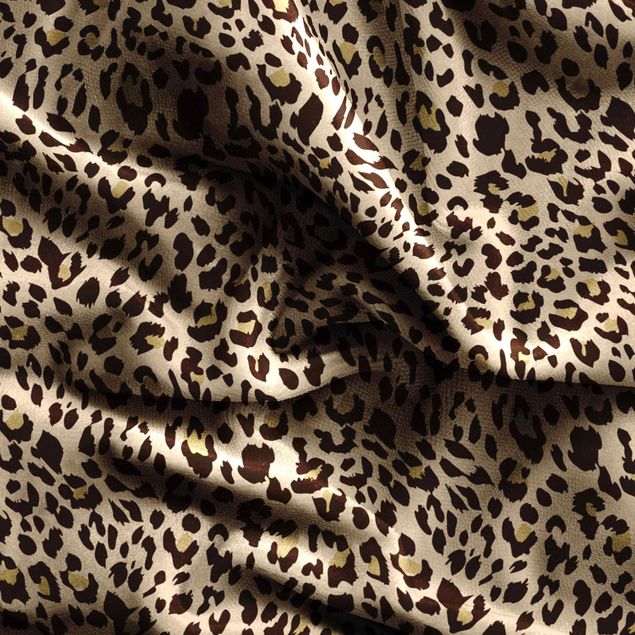 Vorhänge blickdicht Leopard Muster