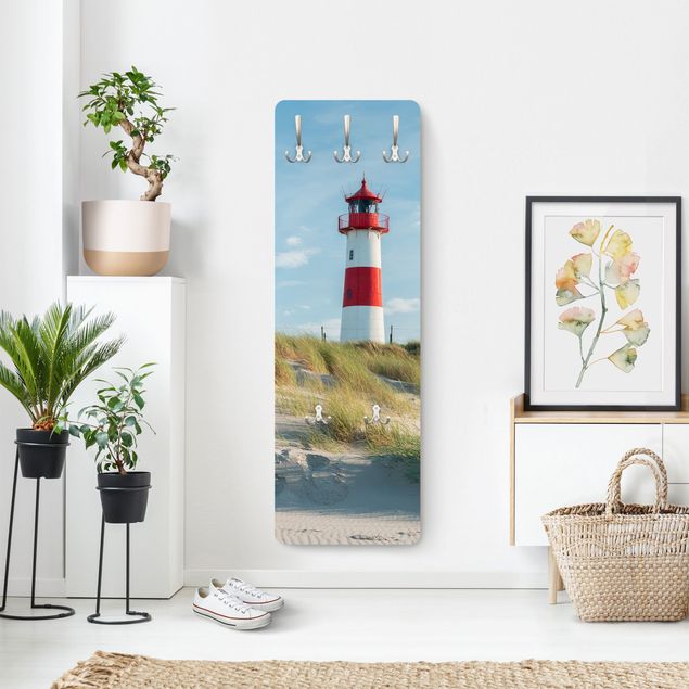 Garderobe - Leuchtturm an der Nordsee