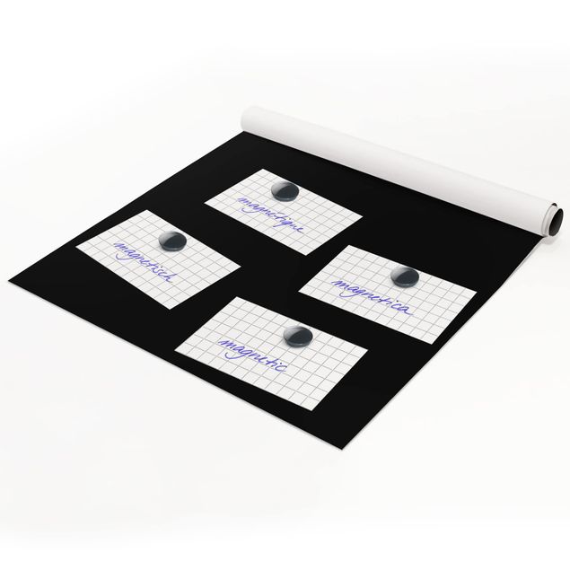 Magnetfolie 50€/m² weiß magnetische Memoboard Folie selbstklebend beschreibbar 