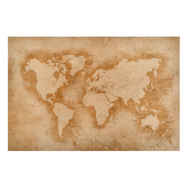 schöne Bilder Antike Weltkarte