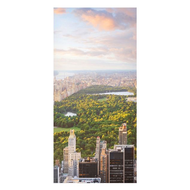 Magnettafeln Syklines Blick über den Central Park