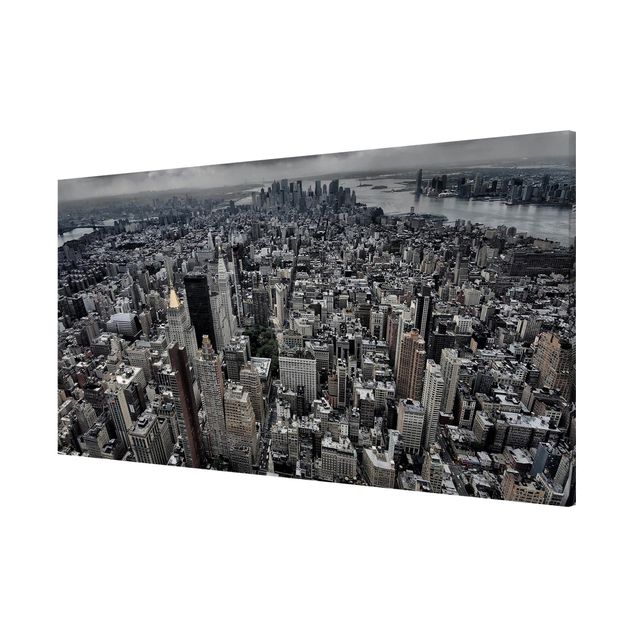 Magnettafel mit Motiv Blick über Manhattan