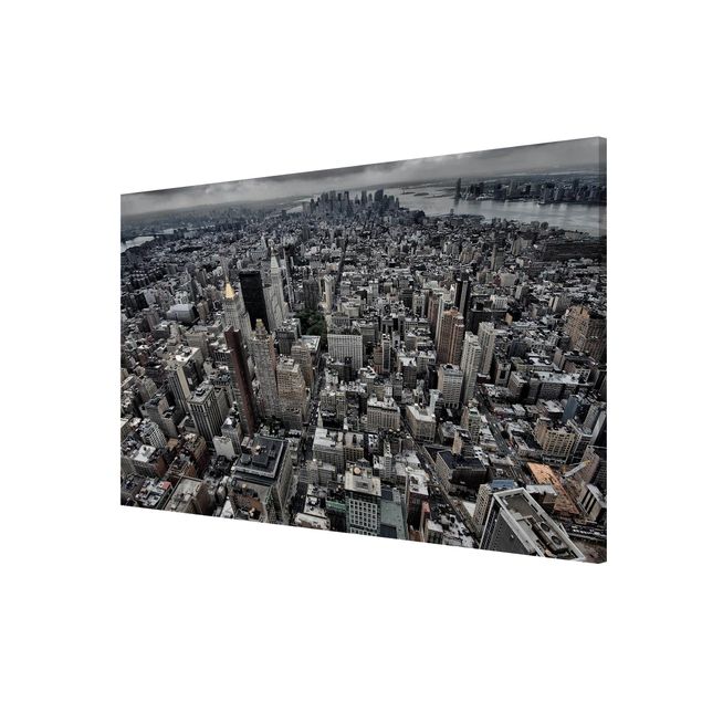 Magnettafel - Blick über Manhattan - Memoboard Querformat 2:3