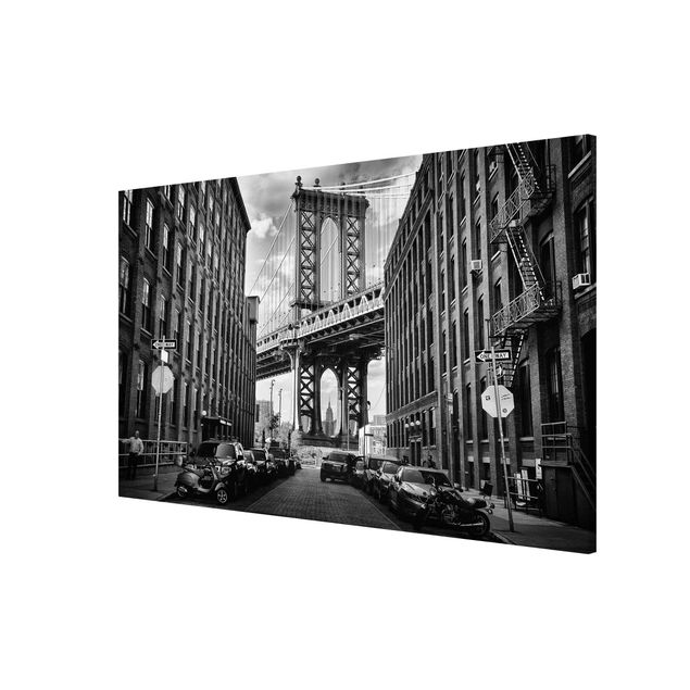Magnettafel mit Motiv Manhattan Bridge in America