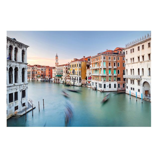 Rainer Mirau Bilder Canale Grande Blick von der Rialtobrücke Venedig