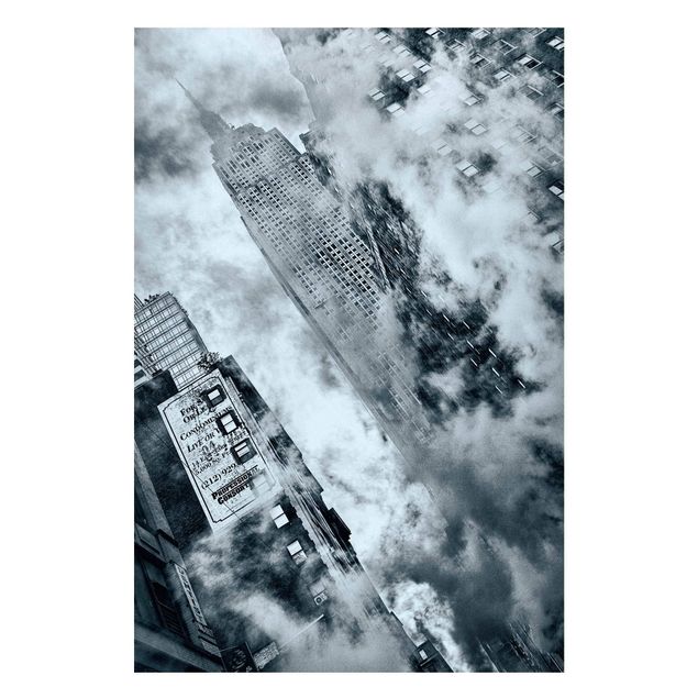 Magnettafeln Syklines Fassade des Empire State Buildings