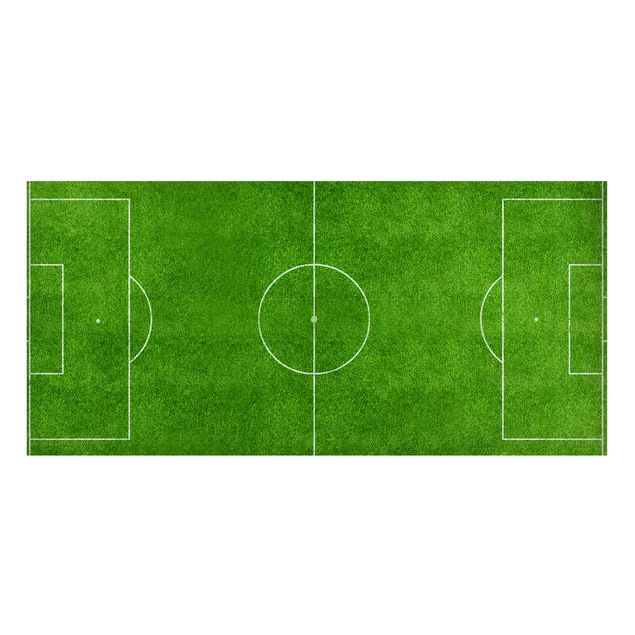 Magnettafel - Fußballfeld - Memoboard Panorama Quer