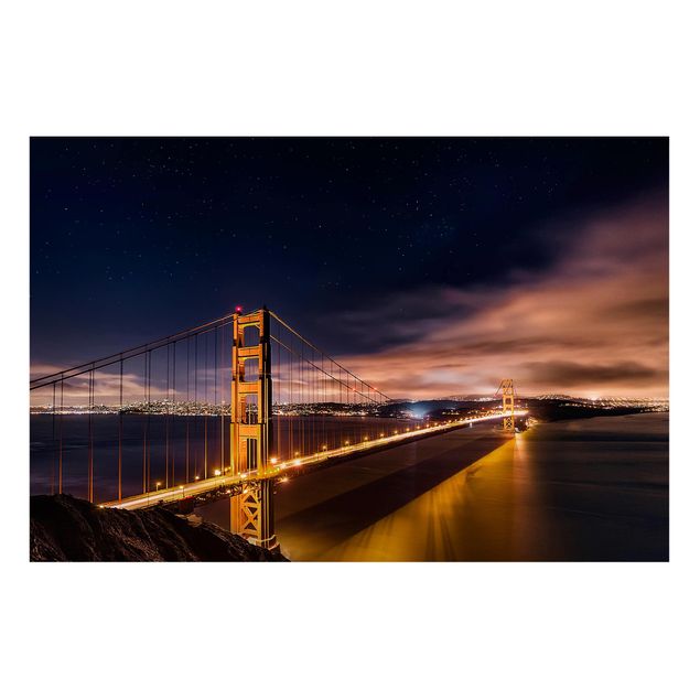 Magnettafeln Syklines Golden Gate to Stars