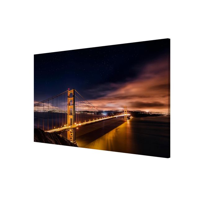 Wandbilder Golden Gate to Stars
