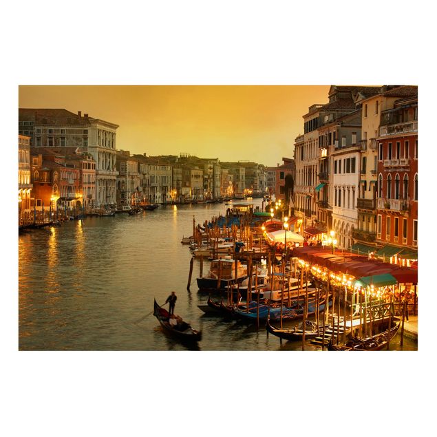 Magnettafel - Großer Kanal von Venedig - Memoboard Quer