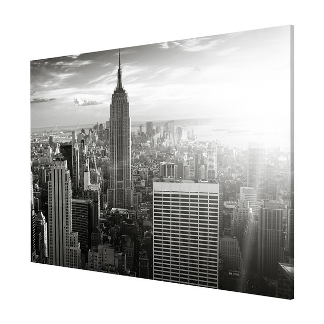 Magnettafel Design Manhattan Skyline