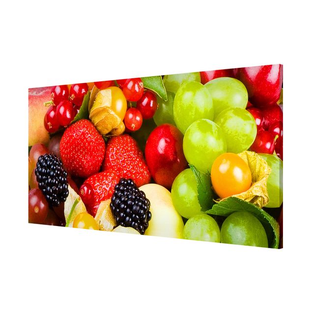 Magnettafel - Obst Mix - Memoboard Panorama Quer