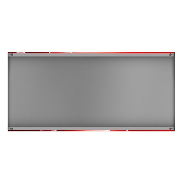 Magnettafel - Red Heat - Memoboard Panorama Quer