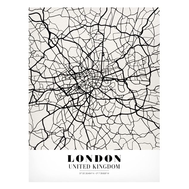 Bilder Stadtplan London - Klassik