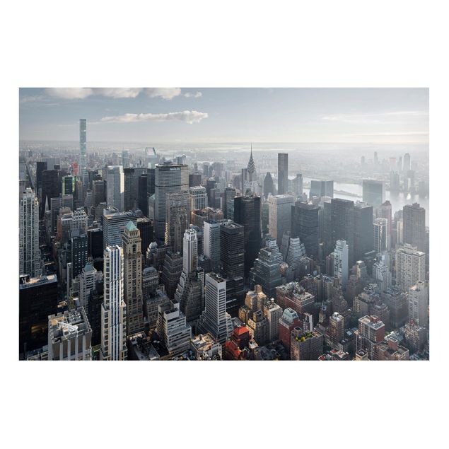 Magnettafel - Upper Manhattan New York City - Memoboard Querformat