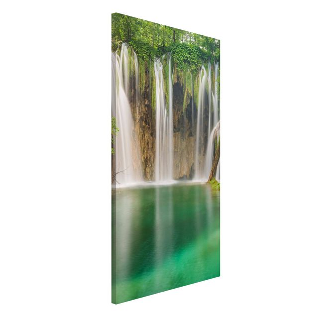 Magnettafeln Natur Wasserfall Plitvicer Seen