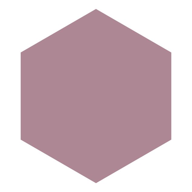 Hexagon Mustertapete selbstklebend - Malve