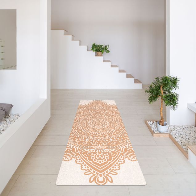 Teppich modern Mandala Indische Ornamente