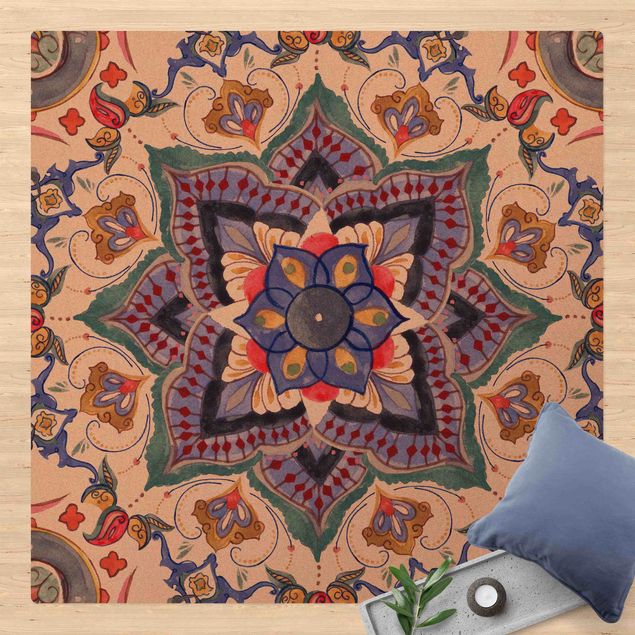 Moderne Teppiche Mandala Meditation Namasté