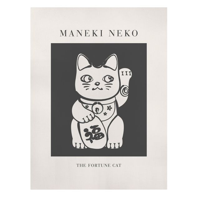Leinwandbilder Maneki Neko - Die Glückskatze