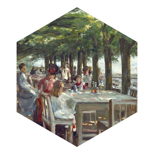 Tapeten Max Liebermann - Terrasse des Restaurants Jacob