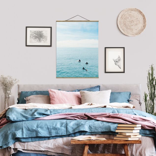 Stoffbilder mit Posterleisten Meeresflaute
