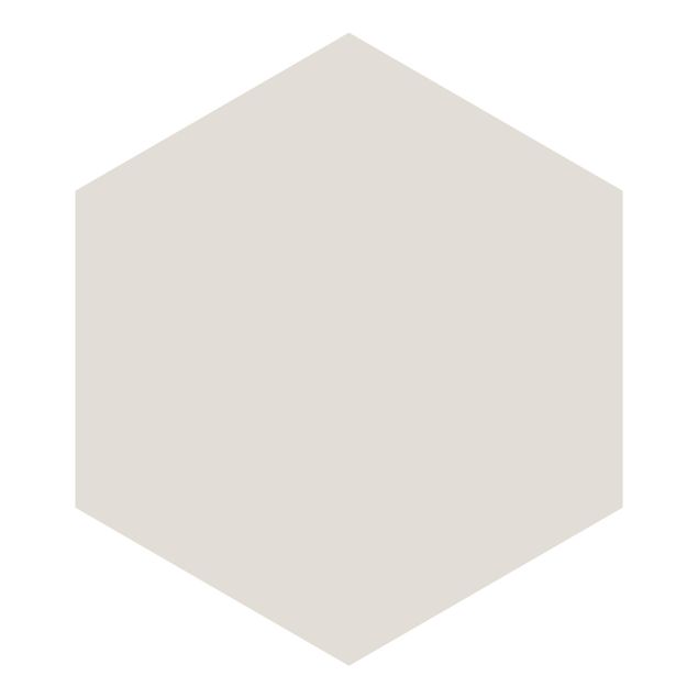 Hexagon Mustertapete selbstklebend - Meersand