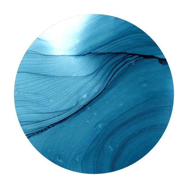 Vinyl-Teppich Meliertes Blau