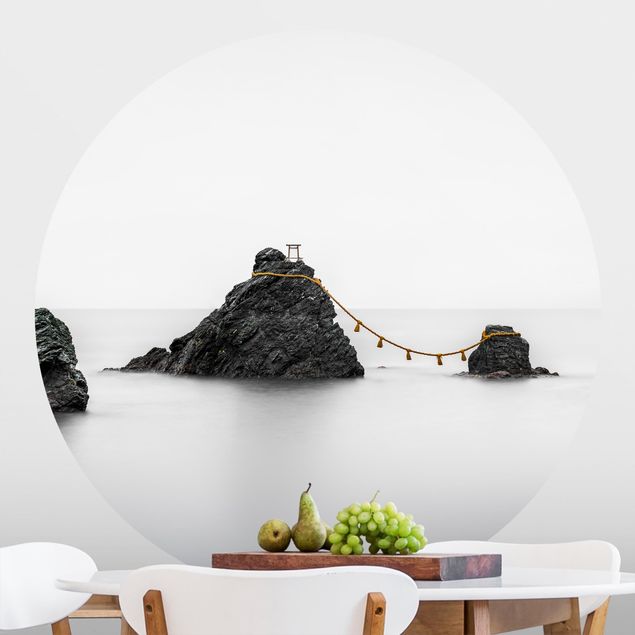 Design Tapeten Meoto Iwa - die verheirateten Felsen
