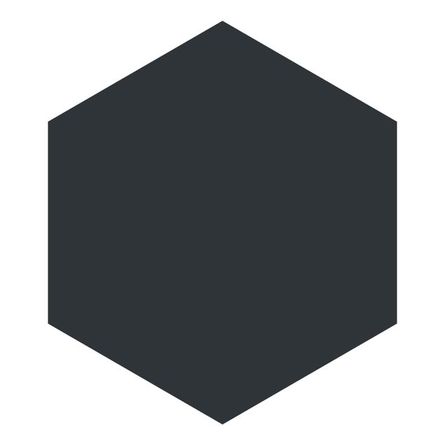 Hexagon Mustertapete selbstklebend - Mondgrau