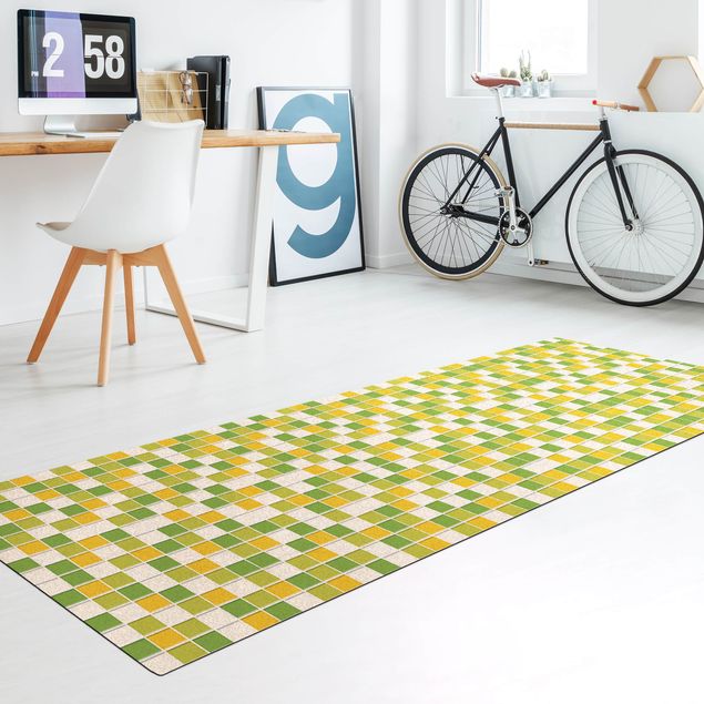 Moderne Teppiche Mosaikfliesen Frühlingsset