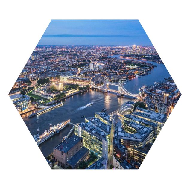 Hexagon Bild Forex - Nachts in London
