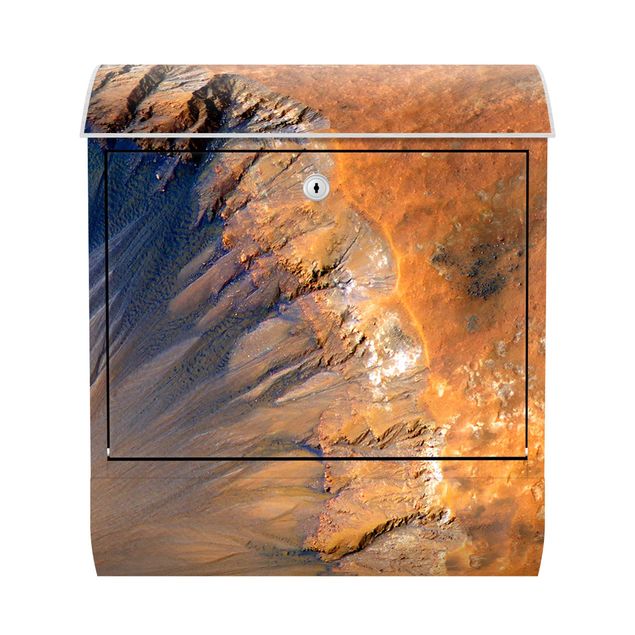 Design Briefkasten NASA Fotografie Marskrater