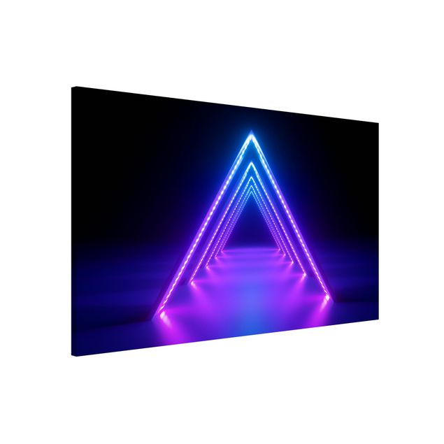 schöne Bilder Neon Dreieck