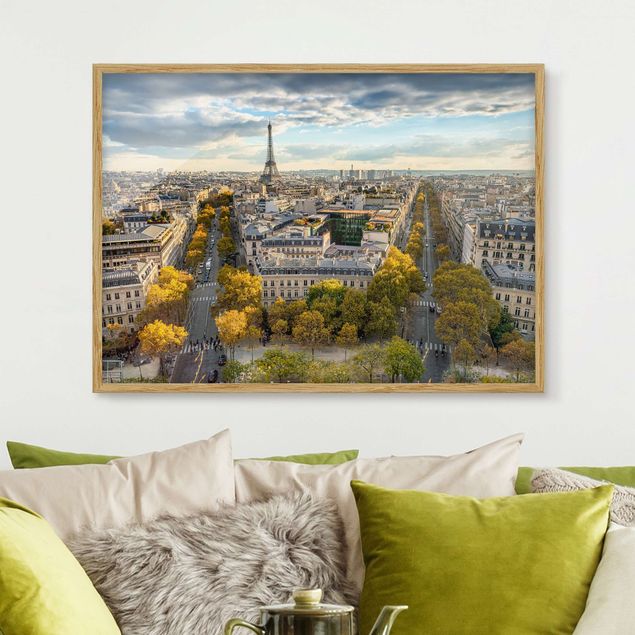 Moderne Bilder mit Rahmen Nice day in Paris