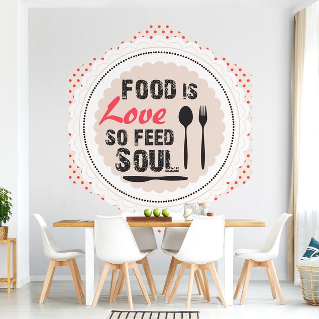 Design Tapeten No.KA27 Food Is Love