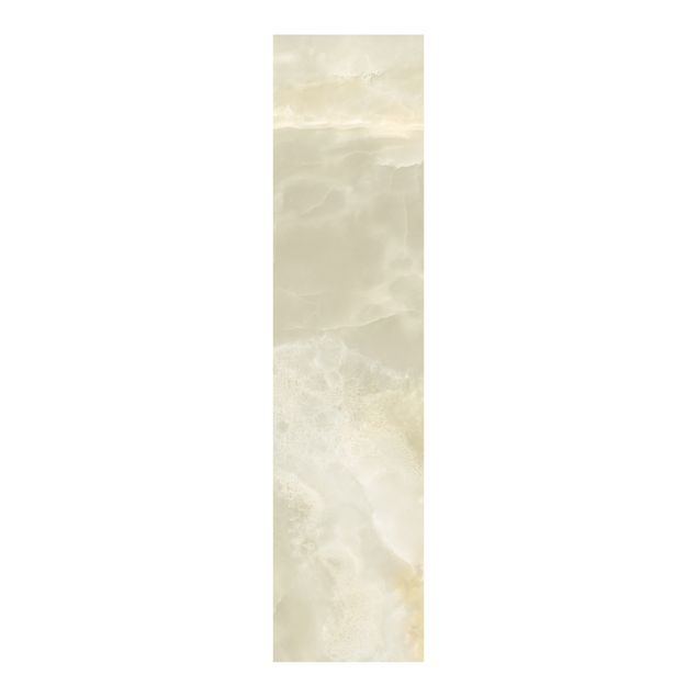 Flächenvorhang Muster Onyx Marmor Creme