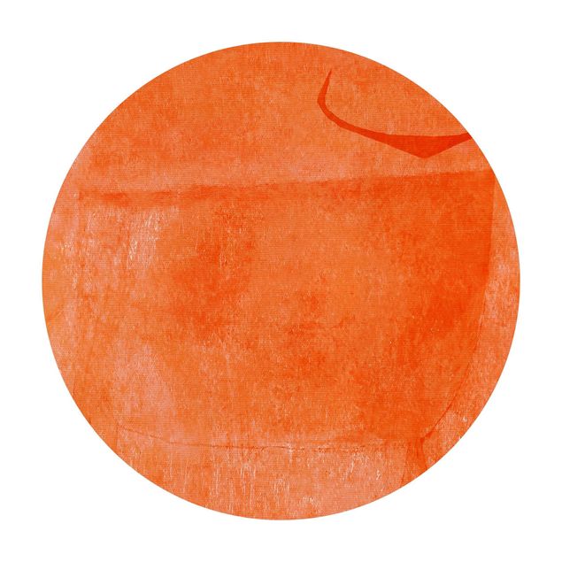 Vinyl-Teppich Oranger Stier