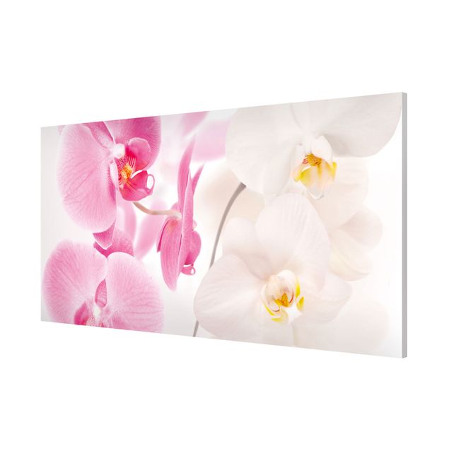 Magnettafel mit Motiv Delicate Orchids