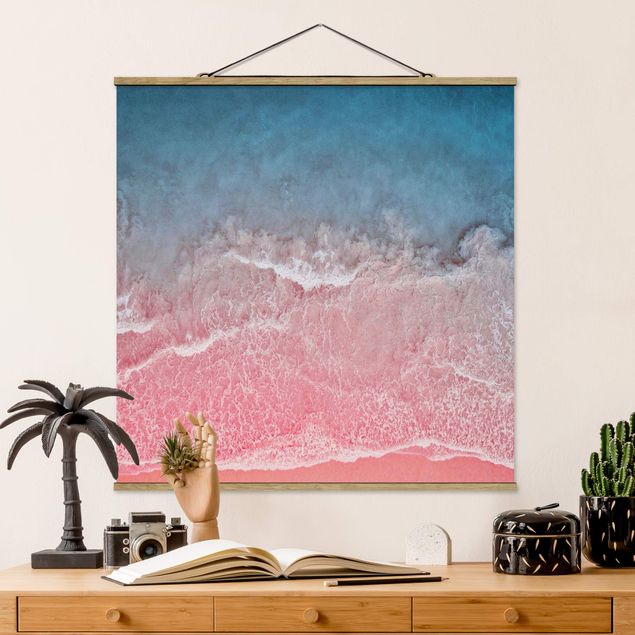 schöne Bilder Ozean in Pink