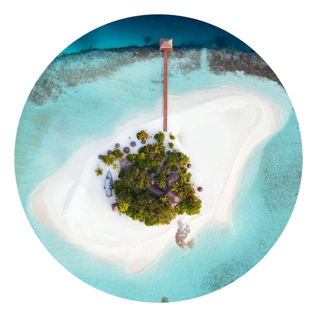 Design Tapeten Ozeanparadies Malediven