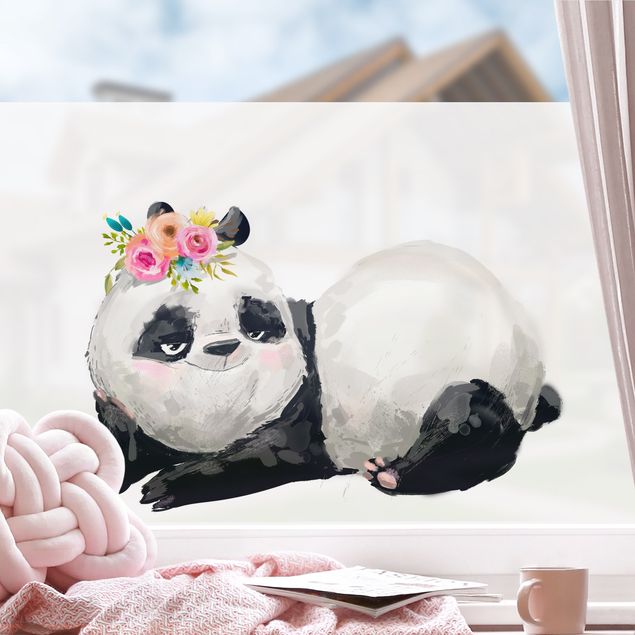 Tier Fensterbilder Panda Brian