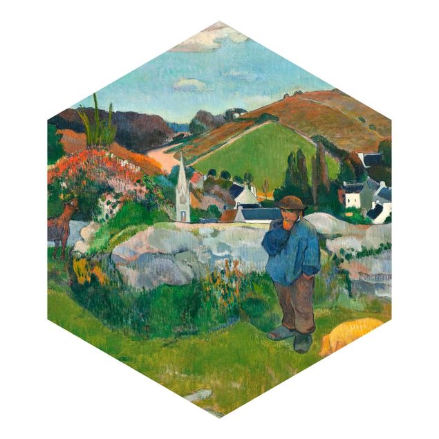 schöne Tapeten Paul Gauguin - Der Schweinehirt